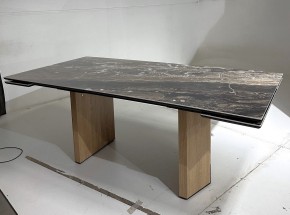 Стол МОЦАРТ 200 AMADEUS POLISHED, керамика / Дуб монтана М-City в Североуральске - severouralsk.mebel24.online | фото 7