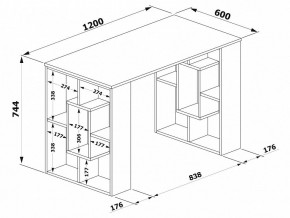 Стол письменный СПм-15 в Североуральске - severouralsk.mebel24.online | фото 3