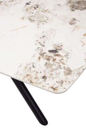 Стол RIVOLI 140 GLOSS LUXURY PANDORA SOLID CERAMIC / BLACK, ®DISAUR в Североуральске - severouralsk.mebel24.online | фото 8