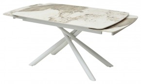 Стол RIVOLI 140 GLOSS LUXURY PANDORA SOLID CERAMIC / WHITE, ®DISAUR в Североуральске - severouralsk.mebel24.online | фото 9