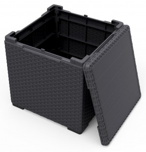 Стол с функцией хранения Виго (Vigo storage box) графит в Североуральске - severouralsk.mebel24.online | фото 3