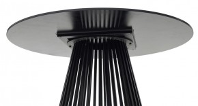 Стол TERNI 120 MATT BLACK MARBLE SOLID CERAMIC Черный мрамор матовый, керамика /Черн.каркас, ®DISAUR в Североуральске - severouralsk.mebel24.online | фото 6