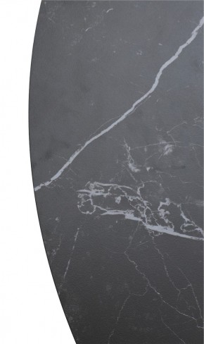 Стол TERNI 120 MATT BLACK MARBLE SOLID CERAMIC Черный мрамор матовый, керамика /Черн.каркас, ®DISAUR в Североуральске - severouralsk.mebel24.online | фото 9