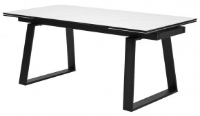 Стол VASTO 180 MARBLES KL-99 Белый мрамор матовый, итальянская керамика/ черный каркас, ®DISAUR в Североуральске - severouralsk.mebel24.online | фото