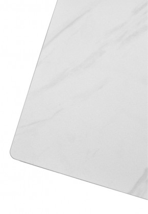 Стол VASTO 180 MARBLES KL-99 Белый мрамор матовый, итальянская керамика/ черный каркас, ®DISAUR в Североуральске - severouralsk.mebel24.online | фото 7