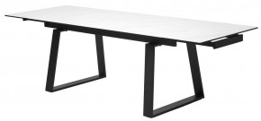 Стол VASTO 180 MARBLES KL-99 Белый мрамор матовый, итальянская керамика/ черный каркас, ®DISAUR в Североуральске - severouralsk.mebel24.online | фото 9