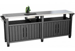 Столик для барбекю 415 Л (Unity Chef 415 L) графит в Североуральске - severouralsk.mebel24.online | фото 3