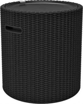 Столик-холодильник Кул-Стул (Cool stool) графит в Североуральске - severouralsk.mebel24.online | фото 2