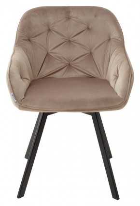 Стул GALE 360 град. поворот. BLUVEL-40 BEIGE, велюр/ черный каркас, М-City в Североуральске - severouralsk.mebel24.online | фото 6
