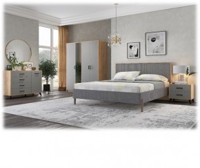 СВЕТЛАНА LOFT Спальный гарнитур (модульный) (дуб золотой/серый) в Североуральске - severouralsk.mebel24.online | фото