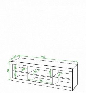 Тумба под ТВ Toivo Кон170 в Североуральске - severouralsk.mebel24.online | фото 2