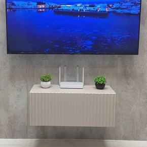 Тумба подвесная под ТВ LINES MTV1-MA 750 Бежевый (Леда-М 10.1.5) в Североуральске - severouralsk.mebel24.online | фото 5