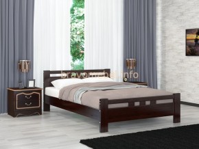 ВЕРОНИКА-2 Кровать из массива 1600  в Североуральске - severouralsk.mebel24.online | фото 4