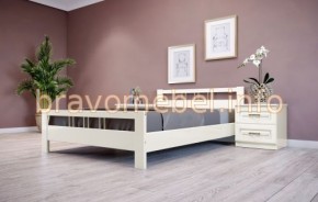 ВЕРОНИКА-3 Кровать из массива 1200  в Североуральске - severouralsk.mebel24.online | фото 1